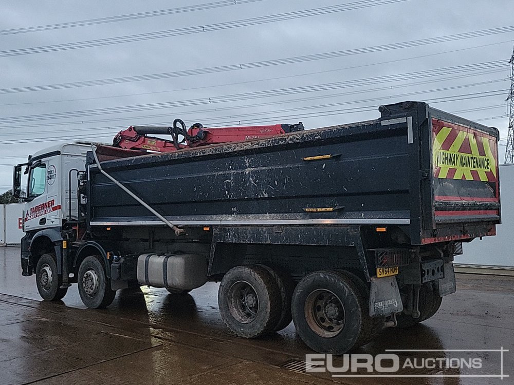 2014 Mercedes Arocs 3240 - Istovarivač: slika 3 2014 Mercedes Arocs 3240 - Istovarivač: slika 3