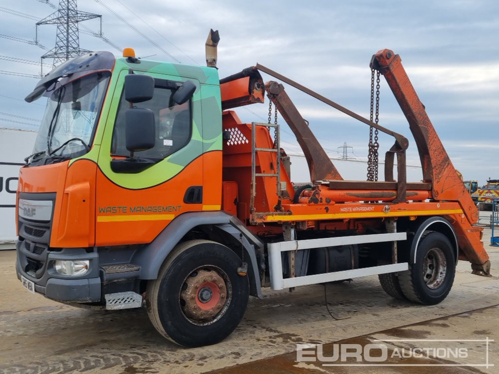 2015 DAF LF250 - Kamion za utovaranje kontejnera: slika 1 2015 DAF LF250 - Kamion za utovaranje kontejnera: slika 1