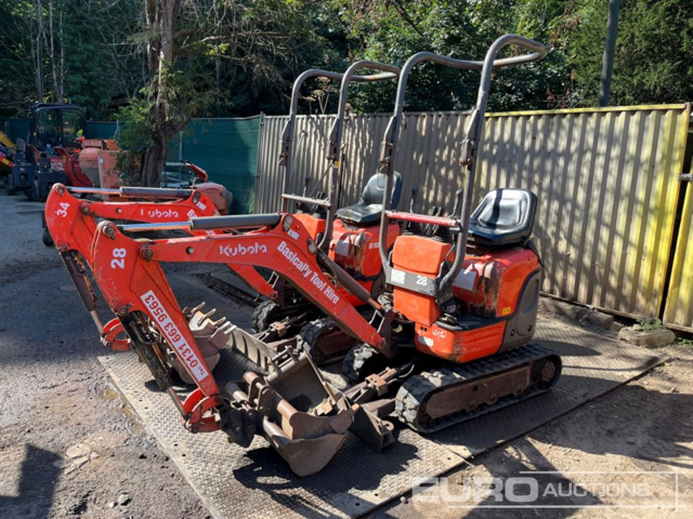 2015 Kubota U10-3 - Mini bager: slika 1 2015 Kubota U10-3 - Mini bager: slika 1