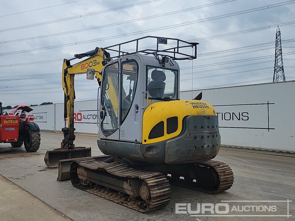 2015 Wacker Neuson 8003 - Mini bager: slika 3 2015 Wacker Neuson 8003 - Mini bager: slika 3