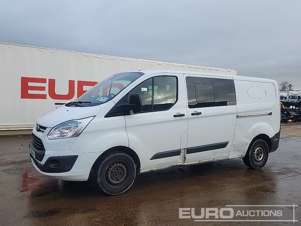 2016 Ford Transit Custom 290 - Mali kombi, Dostavno vozilo sa duplom kabinom: slika 1 2016 Ford Transit Custom 290 - Mali kombi, Dostavno vozilo sa duplom kabinom: slika 1