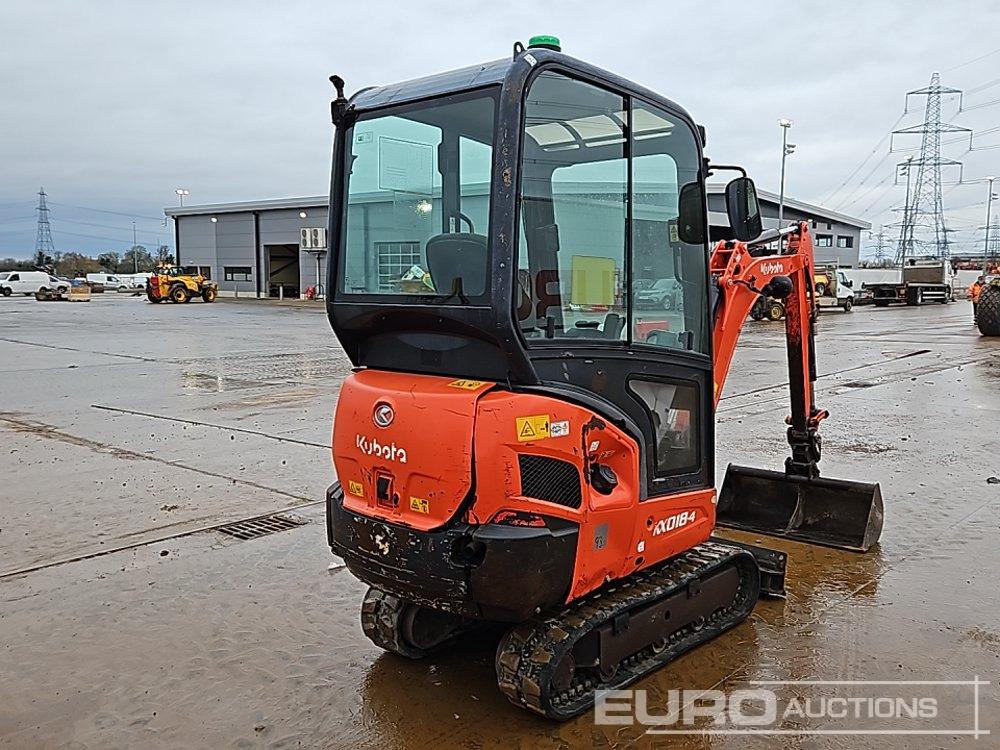 2016 Kubota KX018-4 - Mini bager: slika 5 2016 Kubota KX018-4 - Mini bager: slika 5