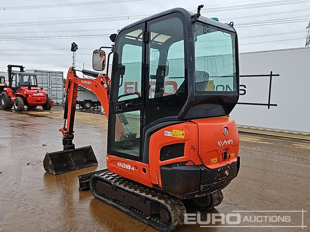 2016 Kubota KX018-4 - Mini bager: slika 3 2016 Kubota KX018-4 - Mini bager: slika 3
