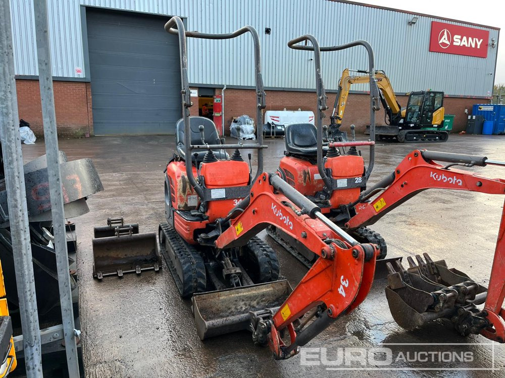 2016 Kubota U10-3 - Mini bager: slika 1 2016 Kubota U10-3 - Mini bager: slika 1