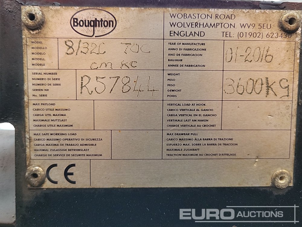 Kamion sa hidrauličnom kukom 2016 MAN TGS32.360: slika 37