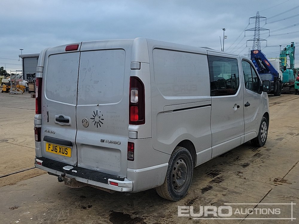 2016 Vauxhall Vivaro 2900 - Furgon, Dostavno vozilo sa duplom kabinom: slika 5 2016 Vauxhall Vivaro 2900 - Furgon, Dostavno vozilo sa duplom kabinom: slika 5