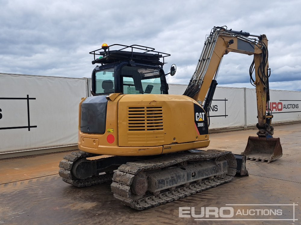 2017 CAT 308E2CR - Mini bager: slika 5 2017 CAT 308E2CR - Mini bager: slika 5