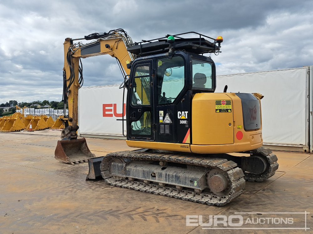2017 CAT 308E2CR - Mini bager: slika 3 2017 CAT 308E2CR - Mini bager: slika 3