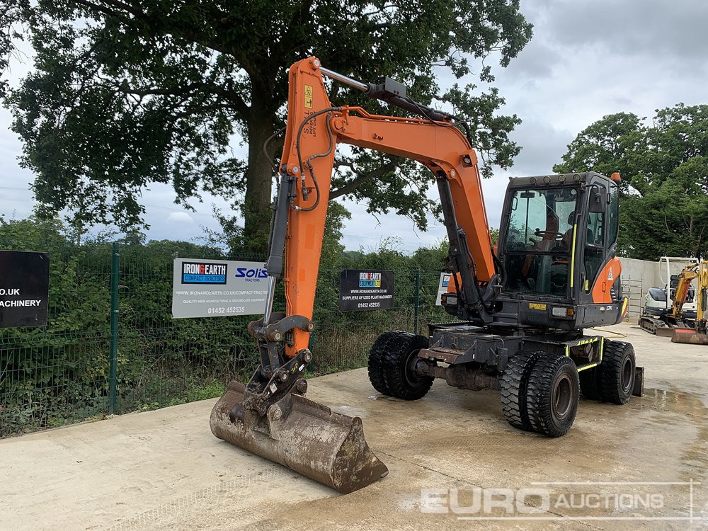 2017 Doosan DX57W-5 - Bager točkaš: slika 1 2017 Doosan DX57W-5 - Bager točkaš: slika 1