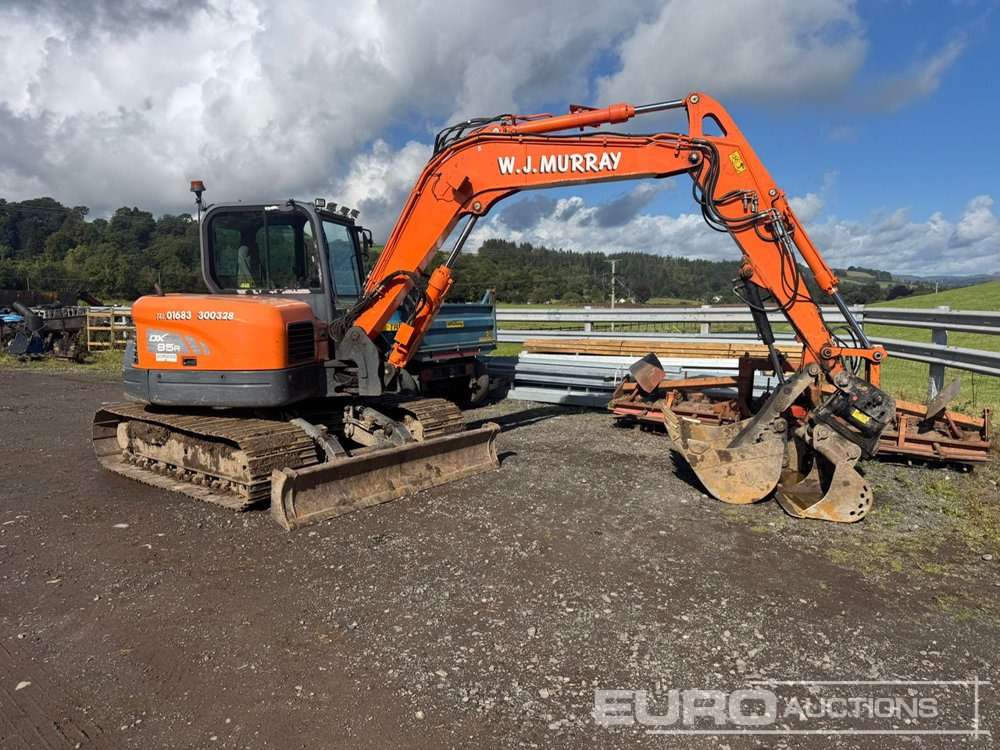 2017 Doosan DX85R-3 - Mini bager: slika 4 2017 Doosan DX85R-3 - Mini bager: slika 4