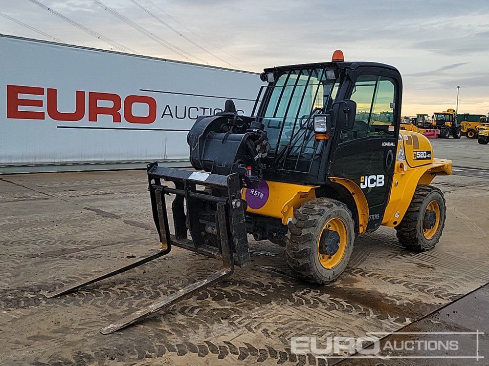 2017 JCB 520-40 - Teleskopski upravljač: slika 2 2017 JCB 520-40 - Teleskopski upravljač: slika 2