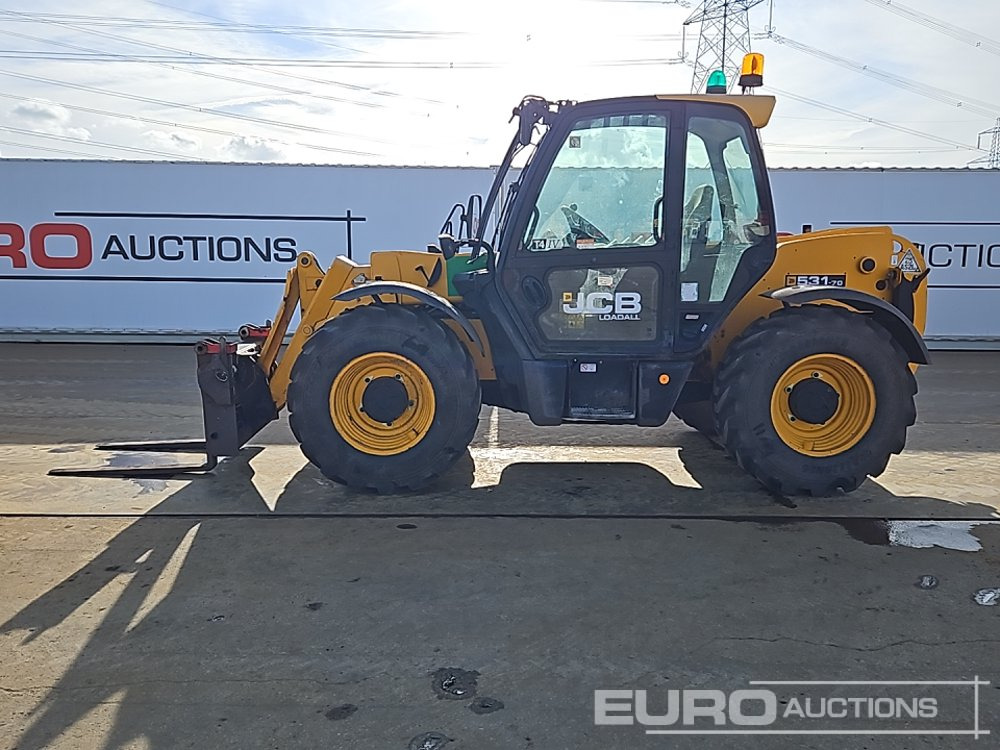 2017 JCB 531-70 - Teleskopski upravljač: slika 2 2017 JCB 531-70 - Teleskopski upravljač: slika 2