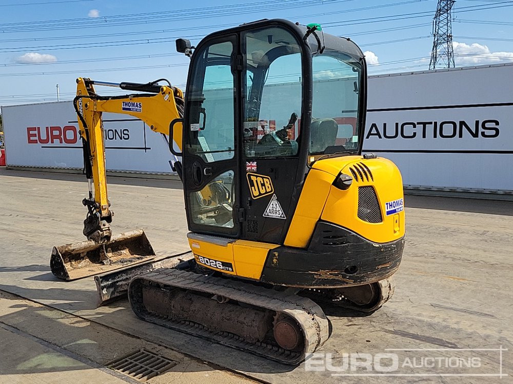2017 JCB 8026CTS - Mini bager: slika 3 2017 JCB 8026CTS - Mini bager: slika 3