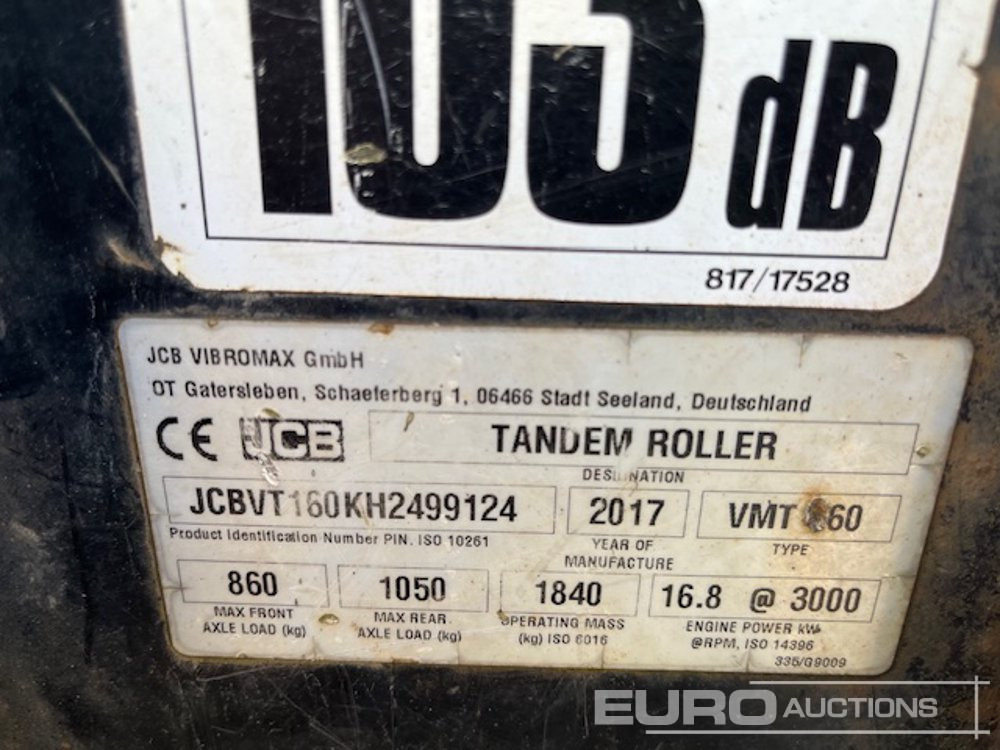 2017 JCB VMT160-80 - Valjak: slika 2 2017 JCB VMT160-80 - Valjak: slika 2