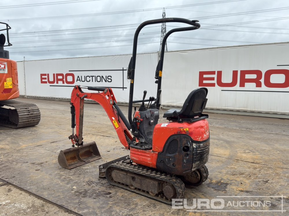 2017 Kubota KX008-3 - Mini bager: slika 3 2017 Kubota KX008-3 - Mini bager: slika 3