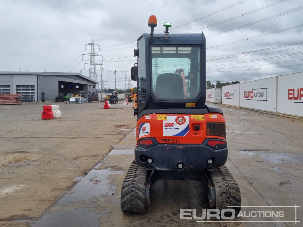 2017 Kubota KX016-4 - Mini bager: slika 4 2017 Kubota KX016-4 - Mini bager: slika 4