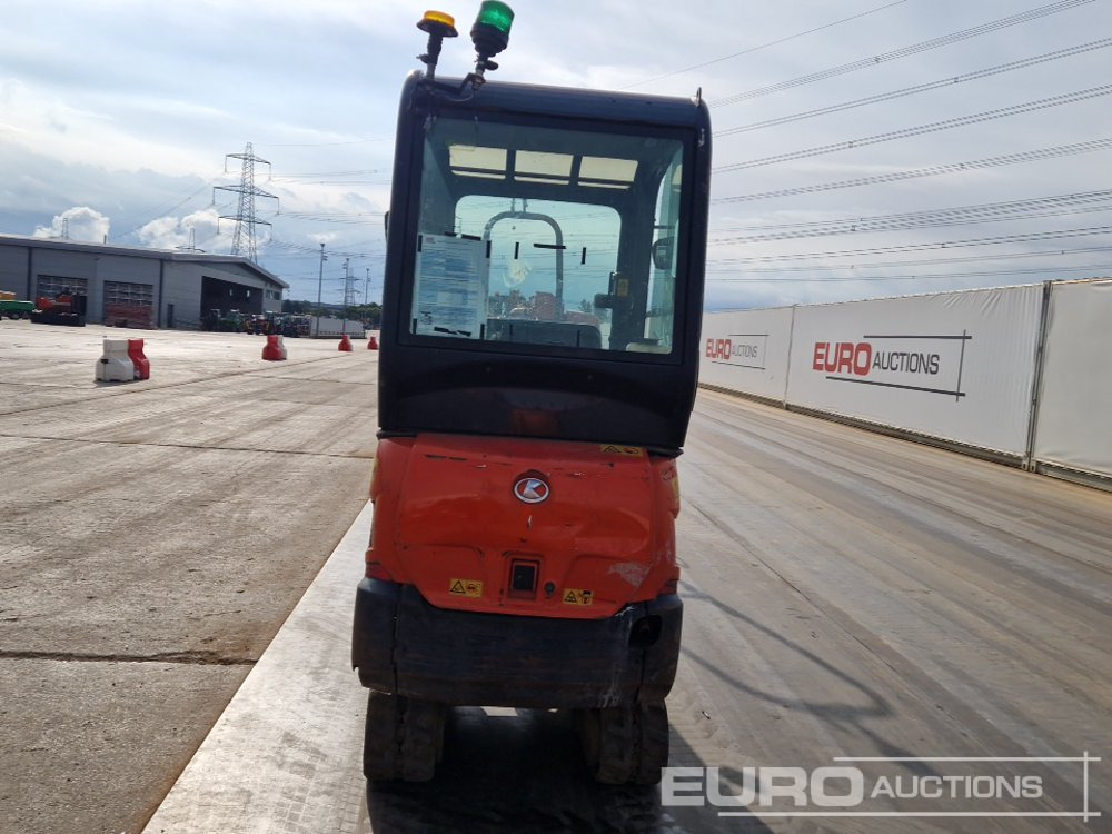 2017 Kubota KX016-4 - Mini bager: slika 4 2017 Kubota KX016-4 - Mini bager: slika 4