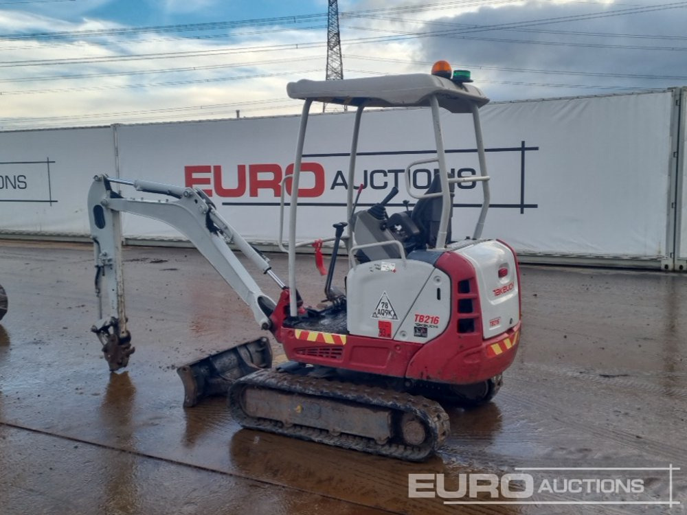 2017 Takeuchi TB216 - Mini bager: slika 3 2017 Takeuchi TB216 - Mini bager: slika 3