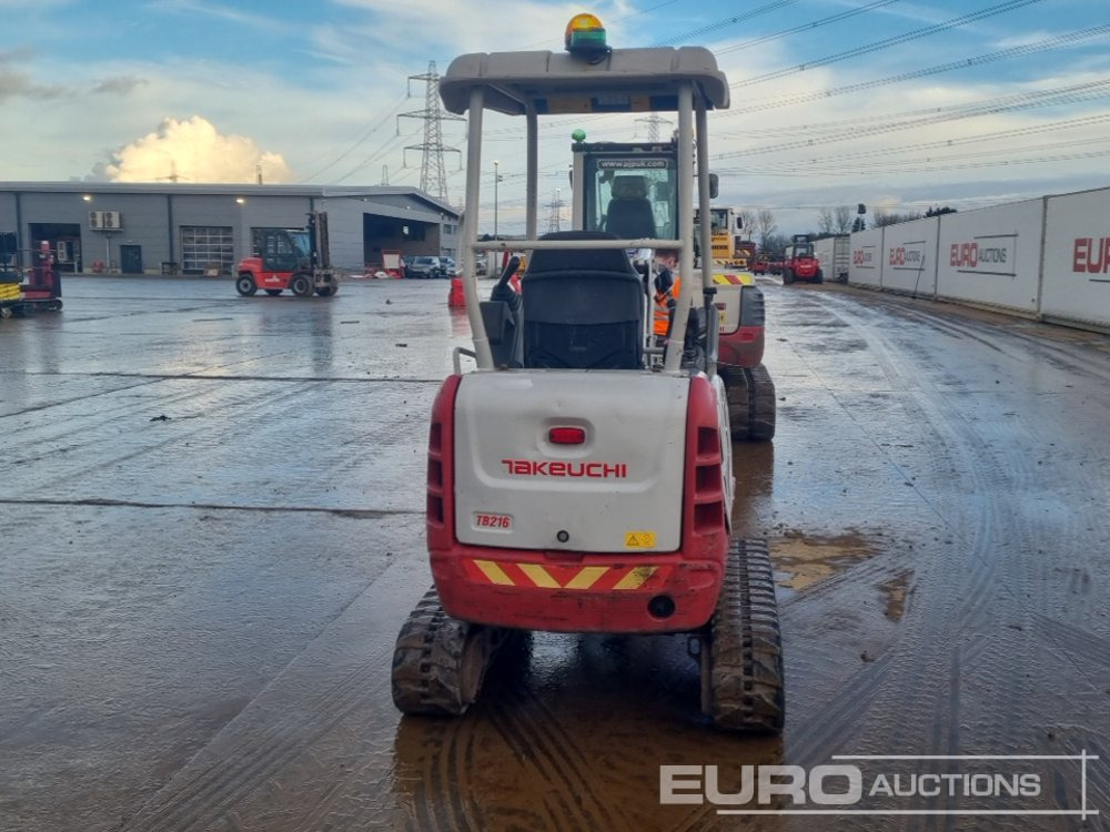 2017 Takeuchi TB216 - Mini bager: slika 4 2017 Takeuchi TB216 - Mini bager: slika 4