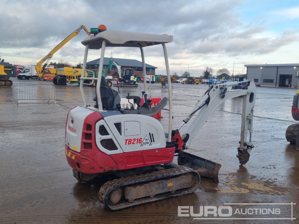 2017 Takeuchi TB216 - Mini bager: slika 5 2017 Takeuchi TB216 - Mini bager: slika 5