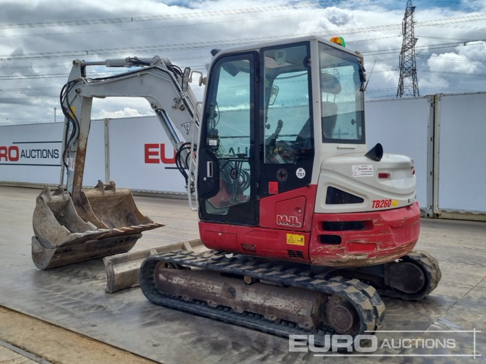 2017 Takeuchi TB260 - Mini bager: slika 3 2017 Takeuchi TB260 - Mini bager: slika 3