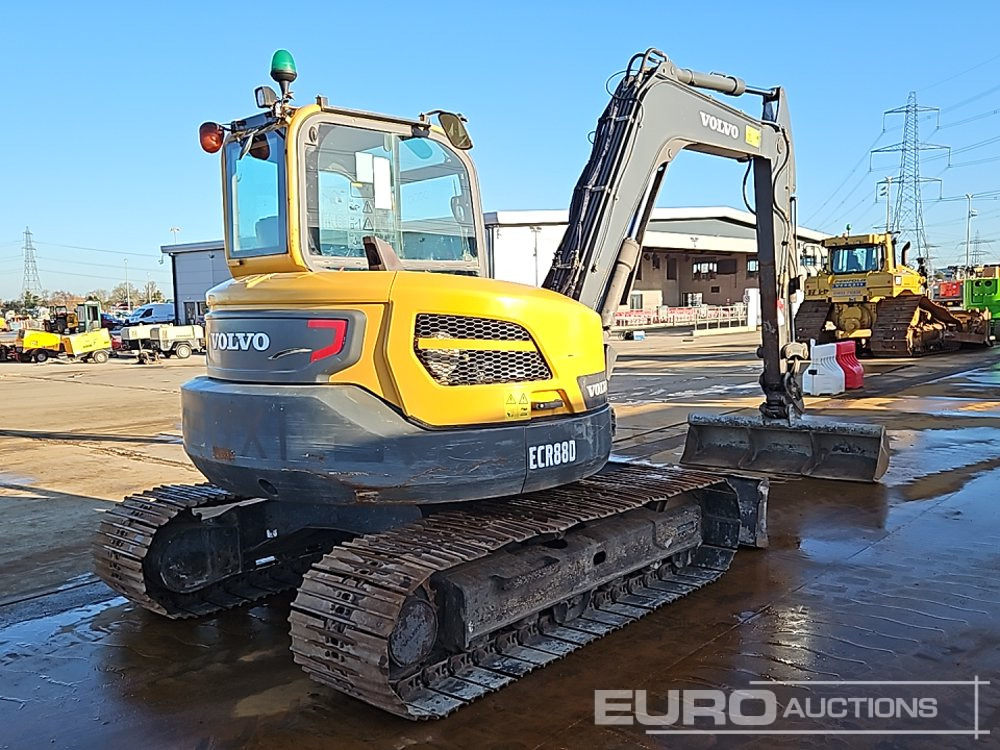 2017 Volvo ECR88D - Mini bager: slika 5 2017 Volvo ECR88D - Mini bager: slika 5