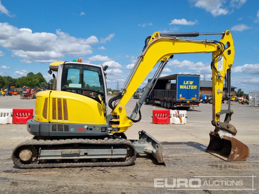 Mini bager 2017 Wacker Neuson EZ80: slika 6