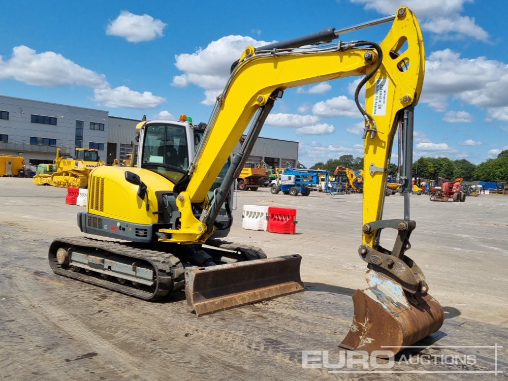 Mini bager 2017 Wacker Neuson EZ80: slika 7