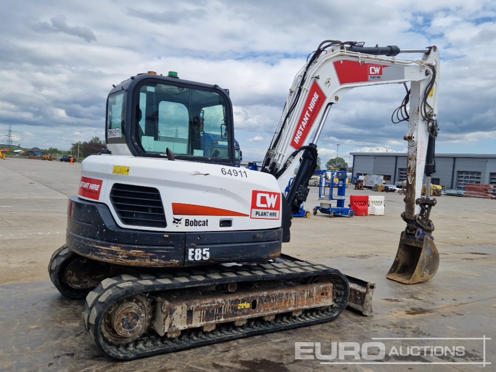 2018 Bobcat E85 - Mini bager: slika 5 2018 Bobcat E85 - Mini bager: slika 5