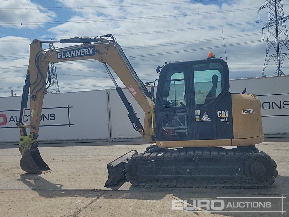 2018 CAT 308E2 CR - Mini bager: slika 2 2018 CAT 308E2 CR - Mini bager: slika 2