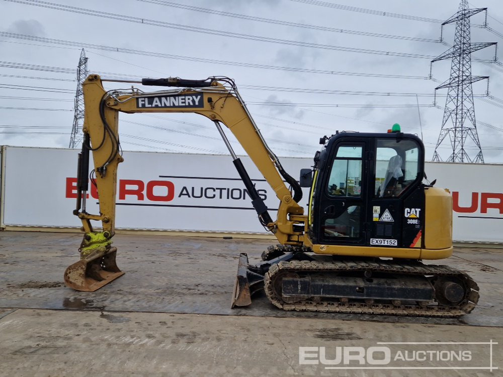 2018 CAT 308E2 CR - Mini bager: slika 2 2018 CAT 308E2 CR - Mini bager: slika 2