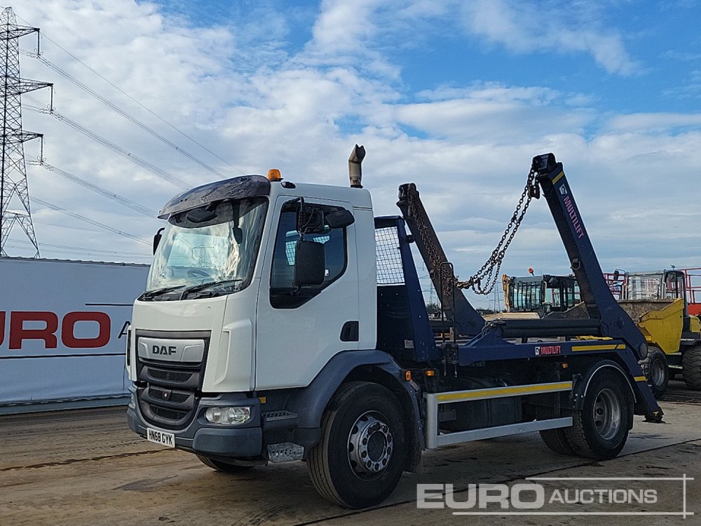 2018 DAF LF260 - Kamion za utovaranje kontejnera: slika 1 2018 DAF LF260 - Kamion za utovaranje kontejnera: slika 1