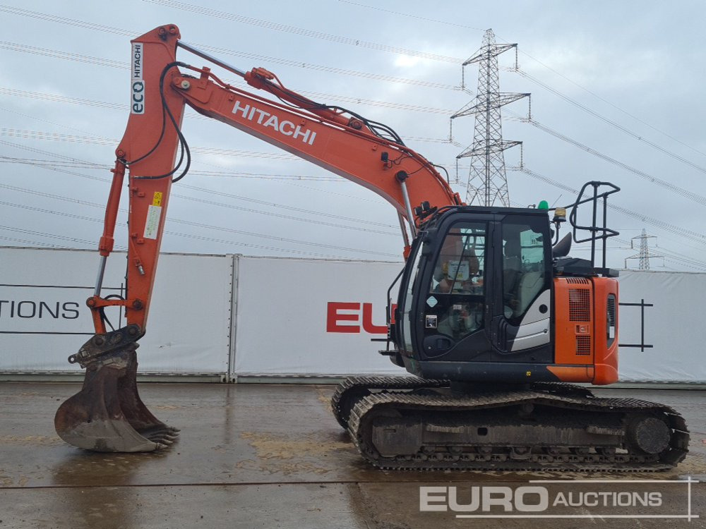 2018 Hitachi ZX135US-6 - Bager guseničar: slika 2 2018 Hitachi ZX135US-6 - Bager guseničar: slika 2