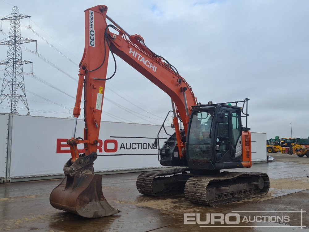 2018 Hitachi ZX135US-6 - Bager guseničar: slika 1 2018 Hitachi ZX135US-6 - Bager guseničar: slika 1