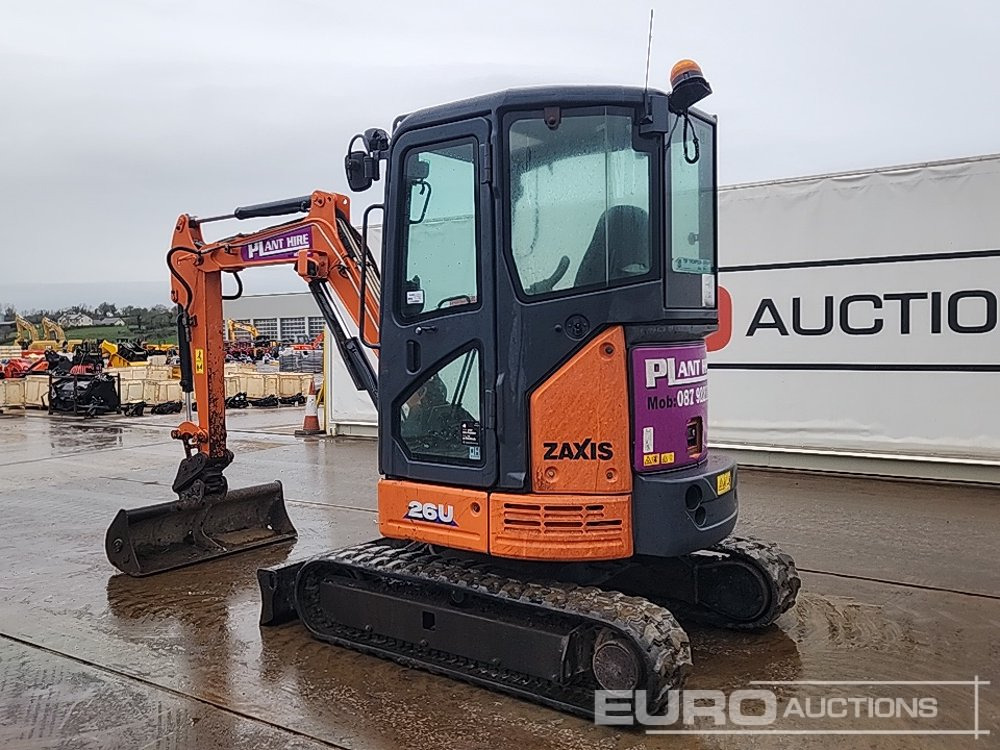 2018 Hitachi ZX26U-5A CR - Mini bager: slika 3 2018 Hitachi ZX26U-5A CR - Mini bager: slika 3