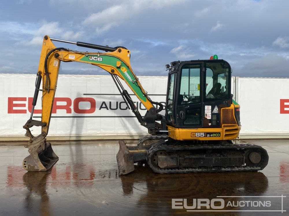 2018 JCB 85Z-1 ECO - Mini bager: slika 2 2018 JCB 85Z-1 ECO - Mini bager: slika 2