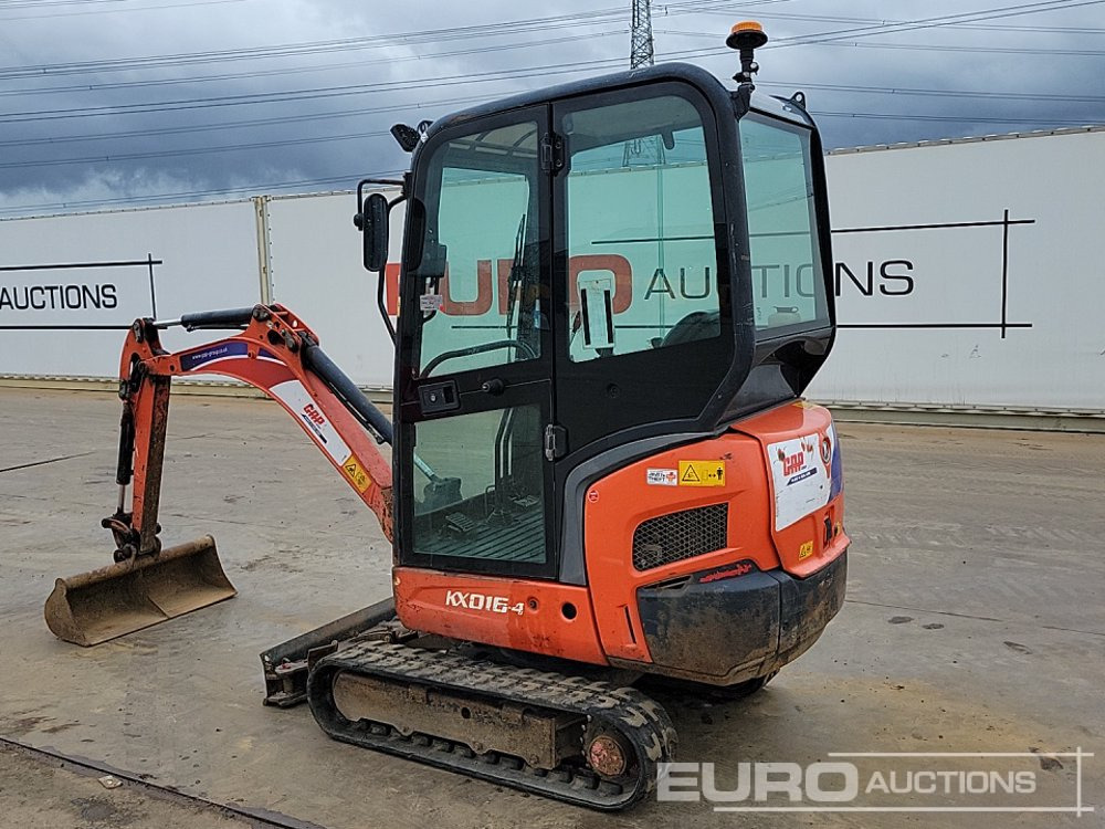 2018 Kubota KX016-4 - Mini bager: slika 3 2018 Kubota KX016-4 - Mini bager: slika 3