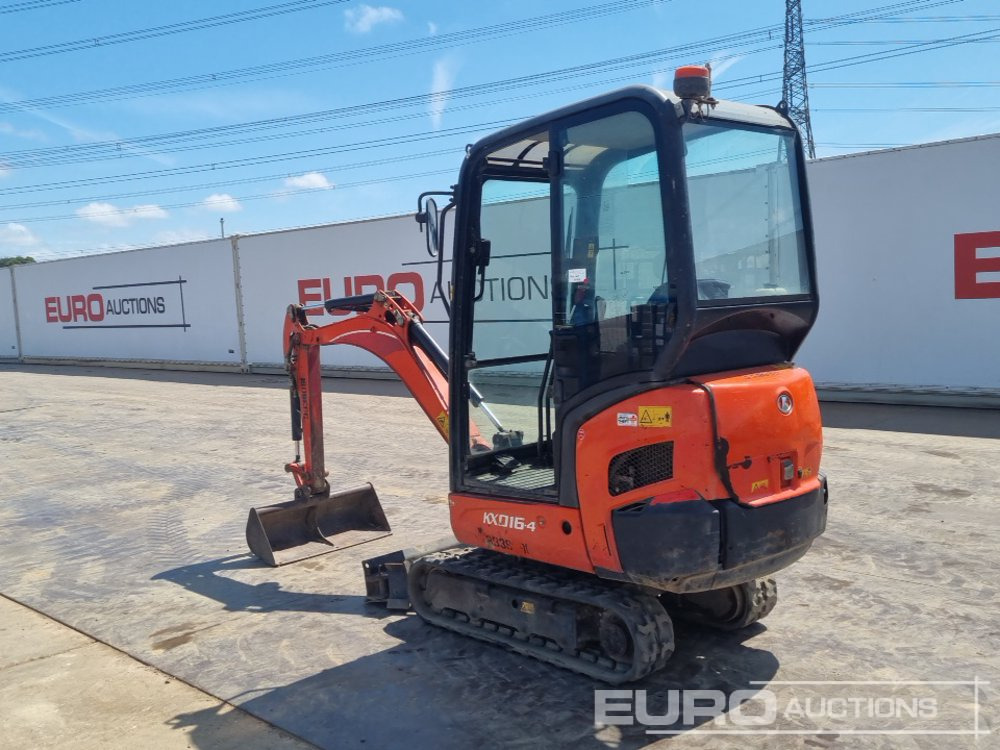 2018 Kubota KX016-4 - Mini bager: slika 3 2018 Kubota KX016-4 - Mini bager: slika 3