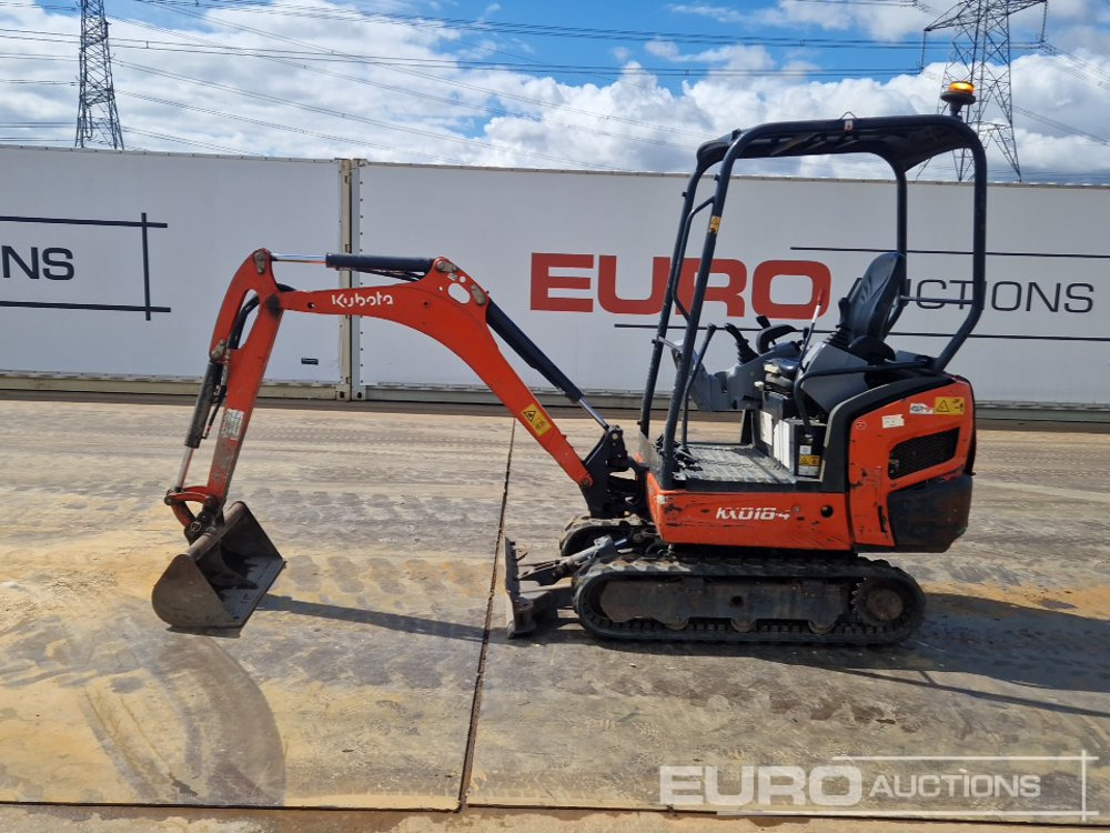 2018 Kubota KX018-4 - Mini bager: slika 2 2018 Kubota KX018-4 - Mini bager: slika 2
