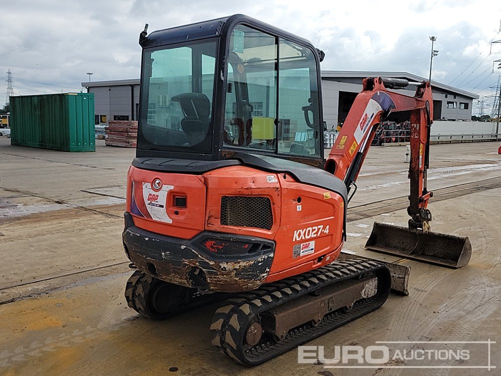 2018 Kubota KX027-4 - Mini bager: slika 5 2018 Kubota KX027-4 - Mini bager: slika 5