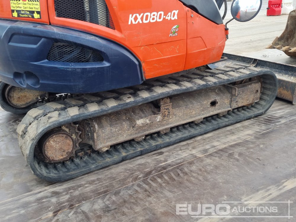Mini bager 2018 Kubota KX080-4A: slika 14