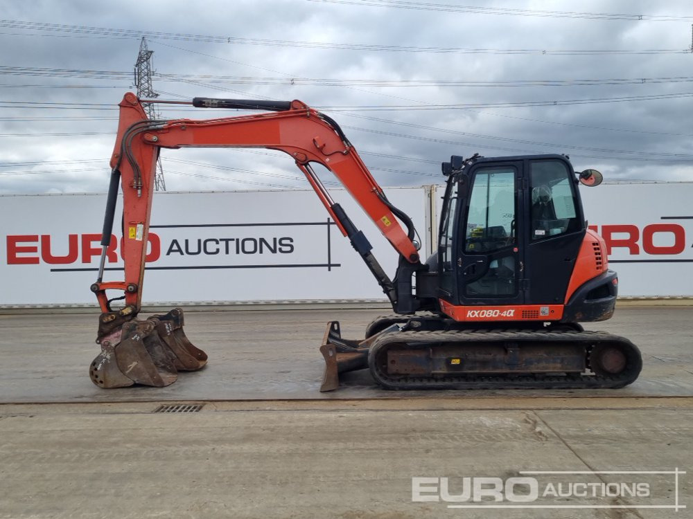 2018 Kubota KX080-4A - Mini bager: slika 2 2018 Kubota KX080-4A - Mini bager: slika 2
