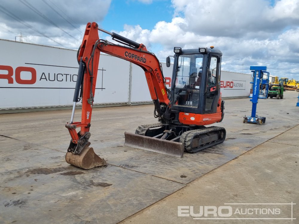 2018 Kubota KX101-3A 4HI - Mini bager: slika 1 2018 Kubota KX101-3A 4HI - Mini bager: slika 1