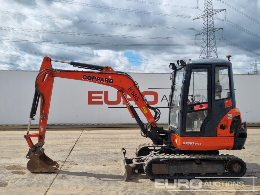 2018 Kubota KX101-3A 4HI - Mini bager: slika 2 2018 Kubota KX101-3A 4HI - Mini bager: slika 2