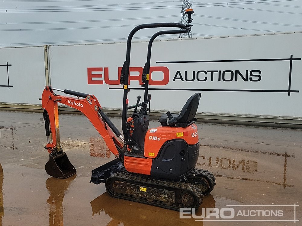 2018 Kubota U10-3 - Mini bager: slika 3 2018 Kubota U10-3 - Mini bager: slika 3