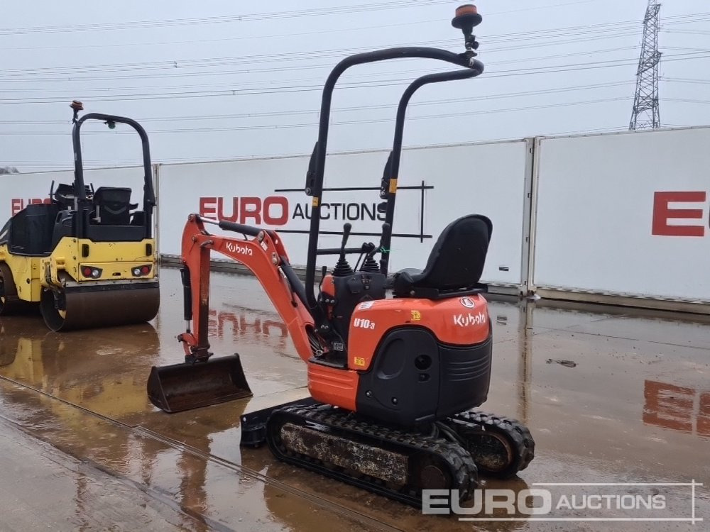2018 Kubota U10-3 - Mini bager: slika 3 2018 Kubota U10-3 - Mini bager: slika 3