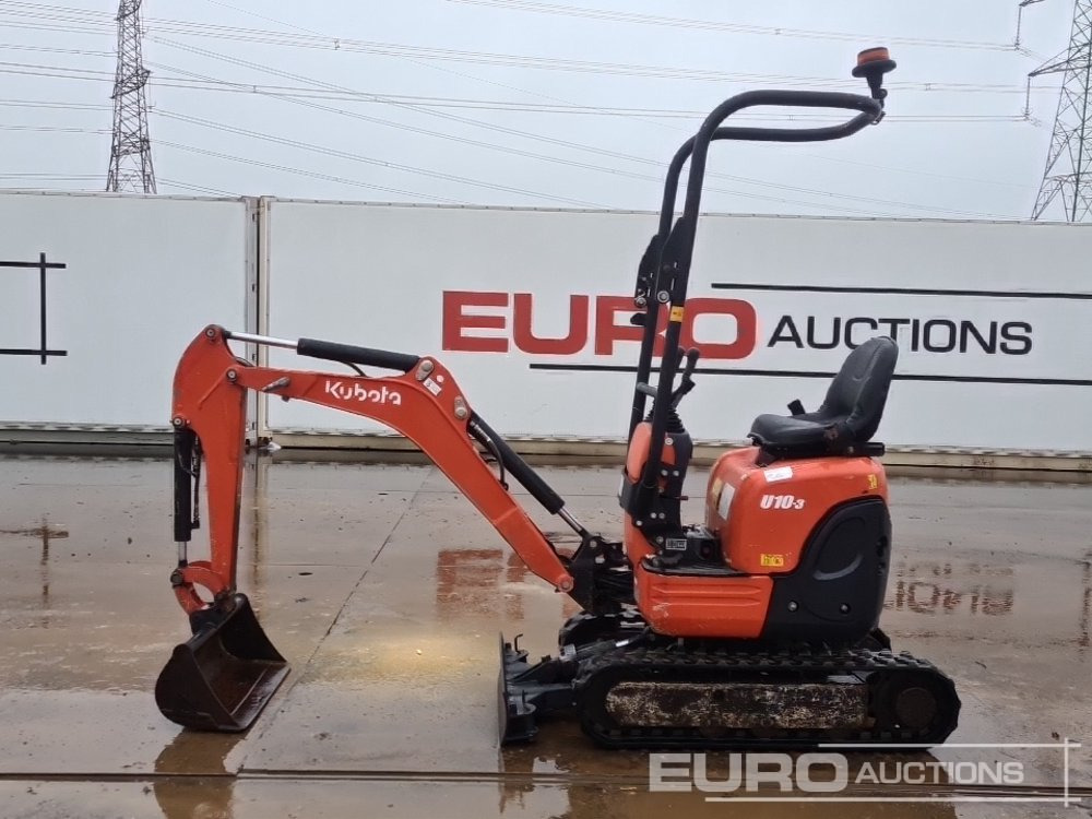 2018 Kubota U10-3 - Mini bager: slika 2 2018 Kubota U10-3 - Mini bager: slika 2