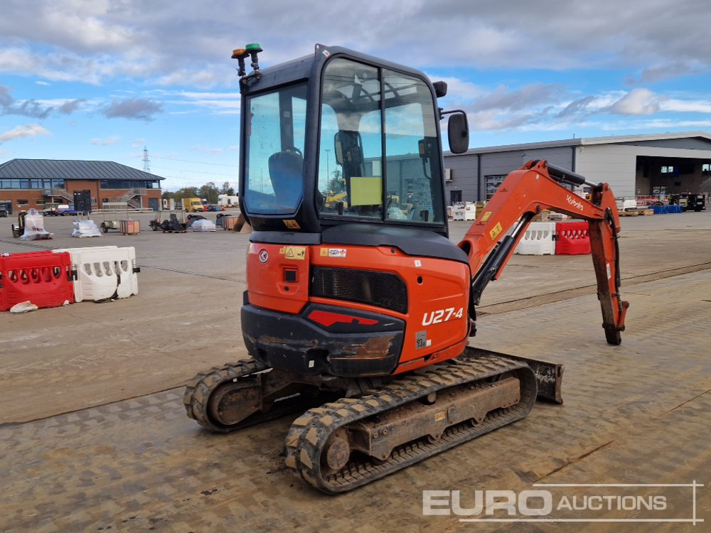 2018 Kubota U27-4 - Mini bager: slika 5 2018 Kubota U27-4 - Mini bager: slika 5