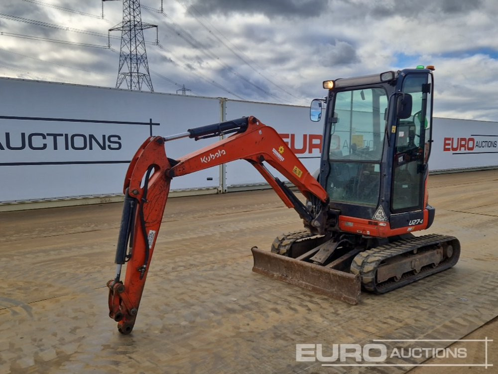 2018 Kubota U27-4 - Mini bager: slika 1 2018 Kubota U27-4 - Mini bager: slika 1