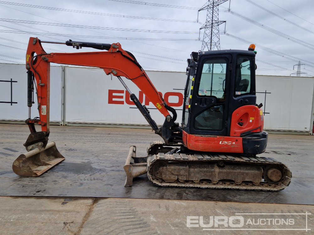 2018 Kubota U55-4 - Mini bager: slika 2 2018 Kubota U55-4 - Mini bager: slika 2